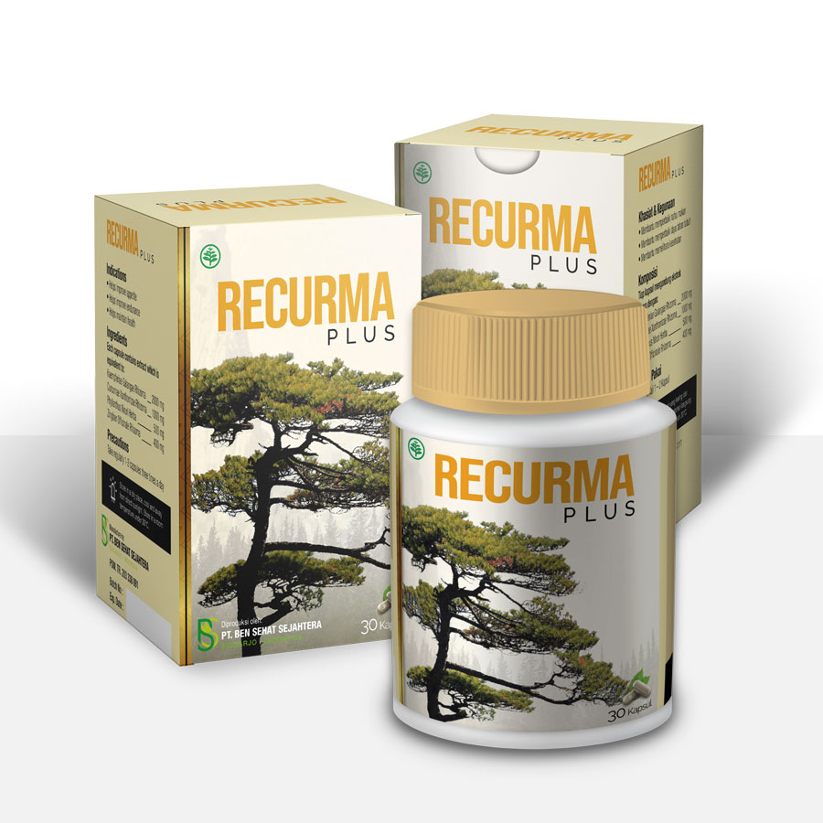 RECURMA PLUS, Herbs for Liver Health, Stamina and Energy