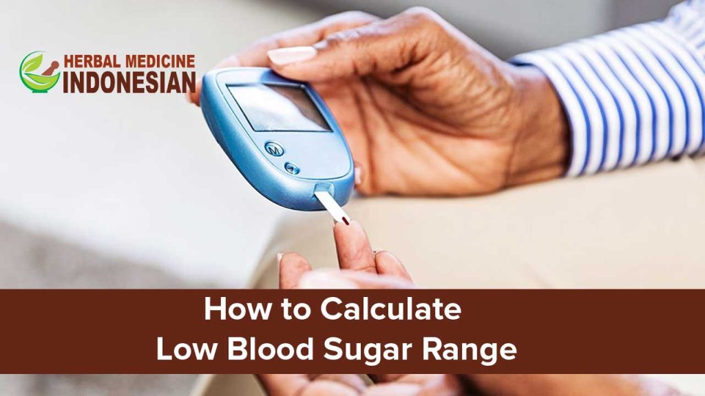 How to Calculate Low Blood Sugar Range