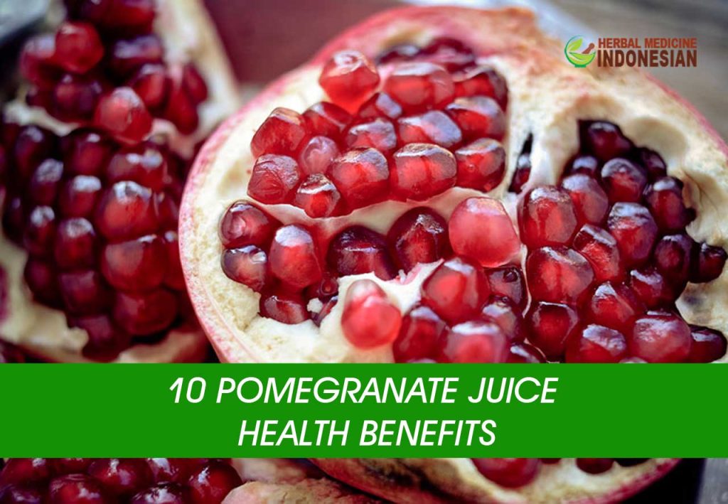 pomegranate juice health benefits